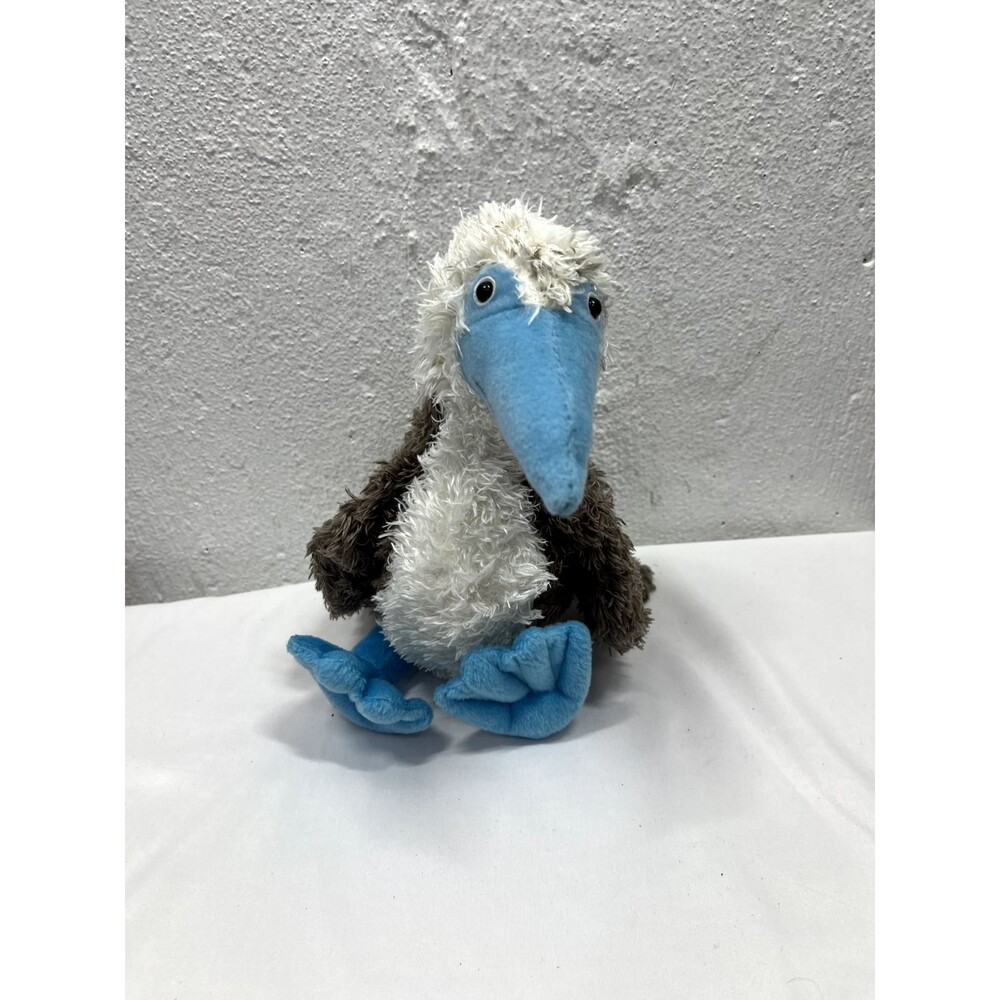 Gund Blue Footed Booby World Wildlife Fund Stuffed Animal Plush 44532 White Bird